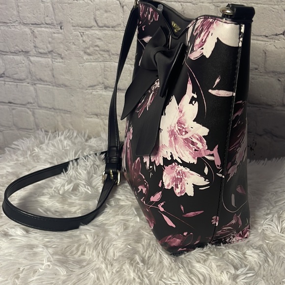 Karl Lagerfeld Floral Handbag - Picture 4 of 14